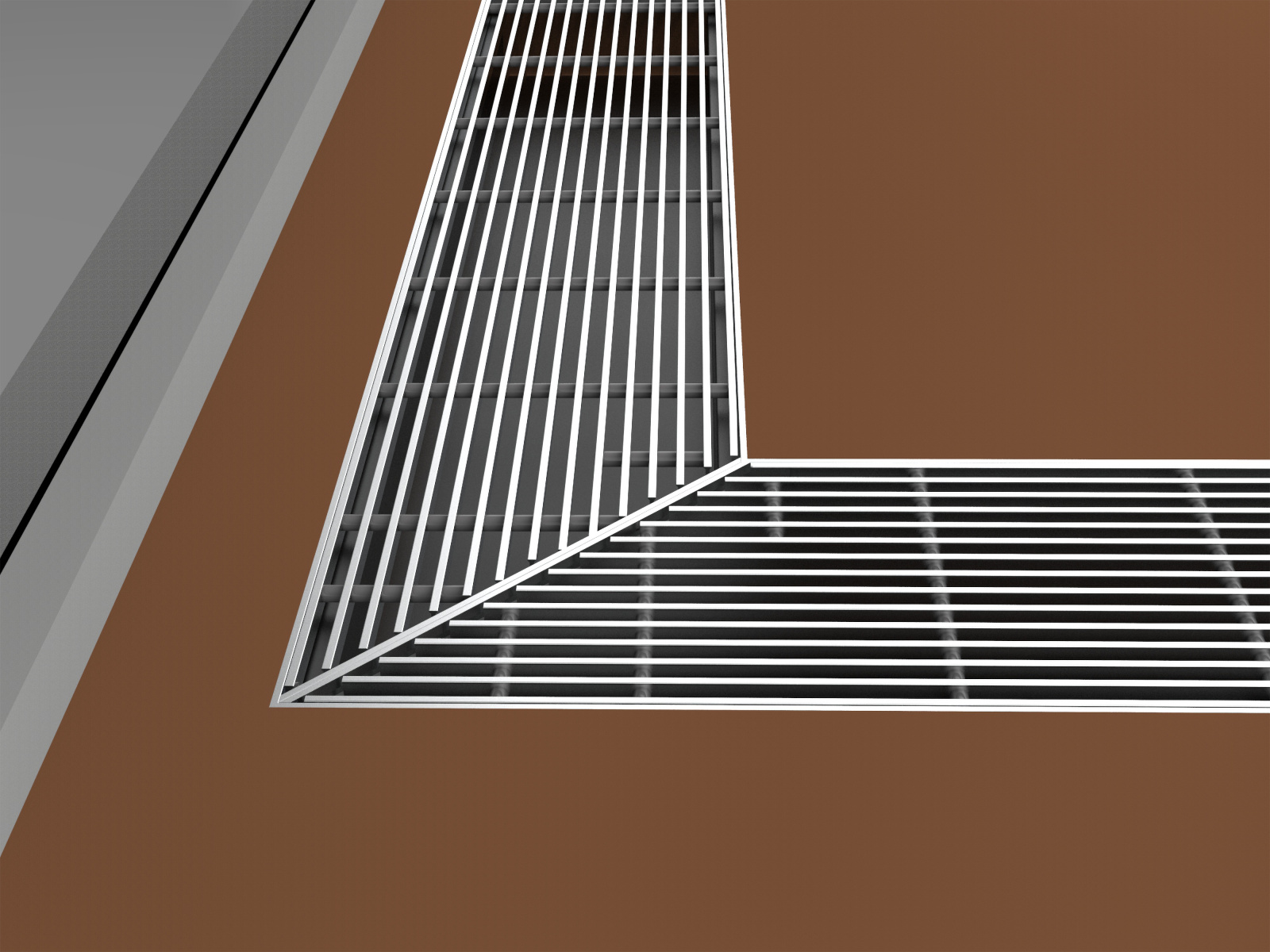 Rendering Zehnder Terraline Neo Decorative radiator 