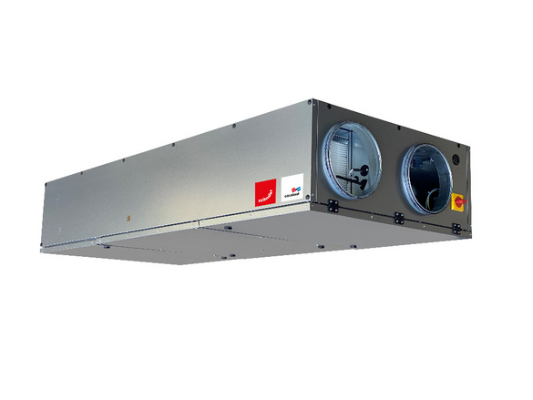 Cut-Out Zehnder Flatpower Comfortable indoor ventilation 