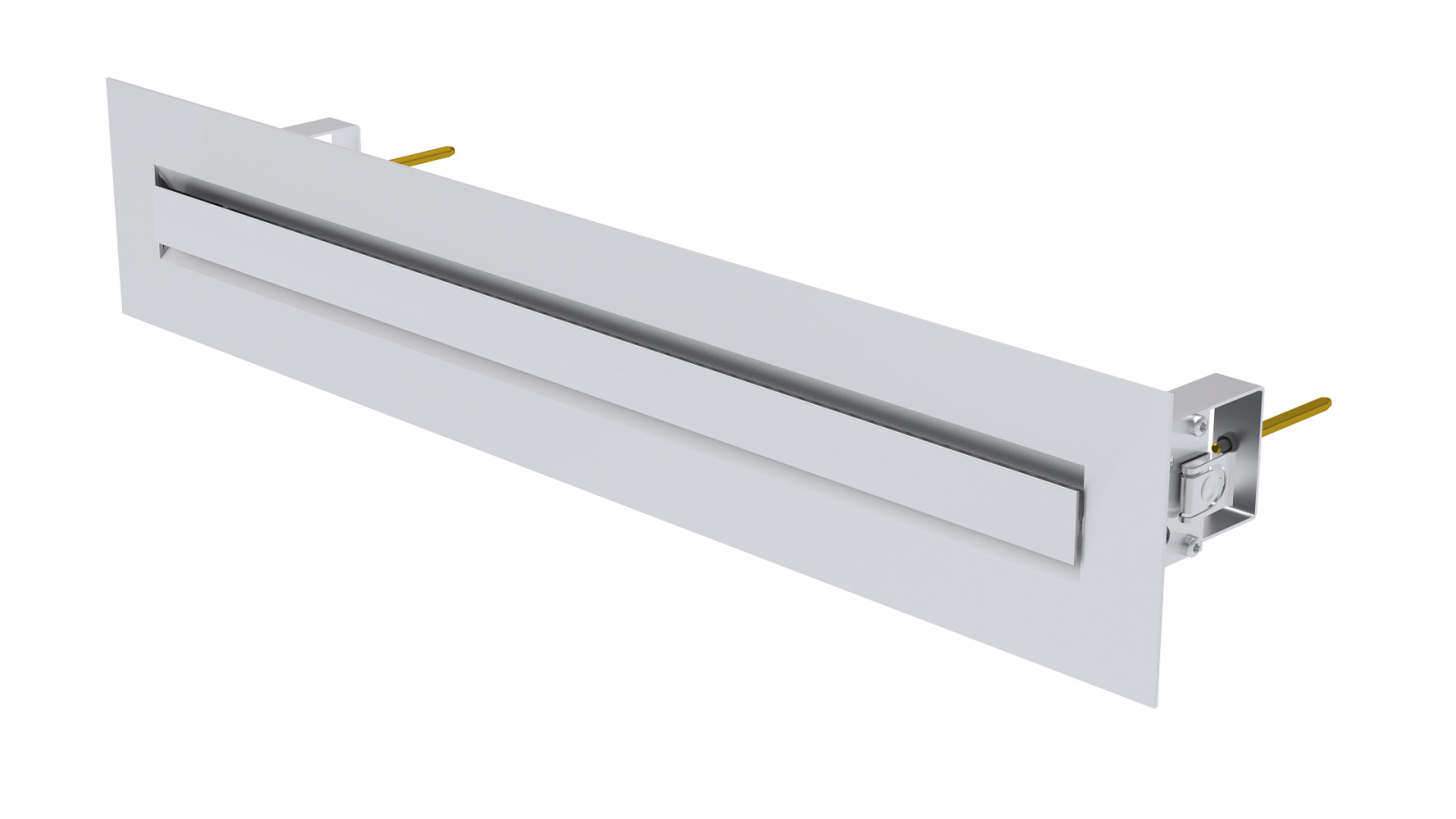 Rendering Zehnder ComfoGrid Bilamina Comfortable indoor ventilation Front view