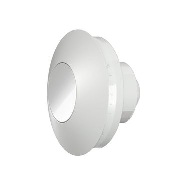 Cut-Out Comfortable indoor ventilation Angled view