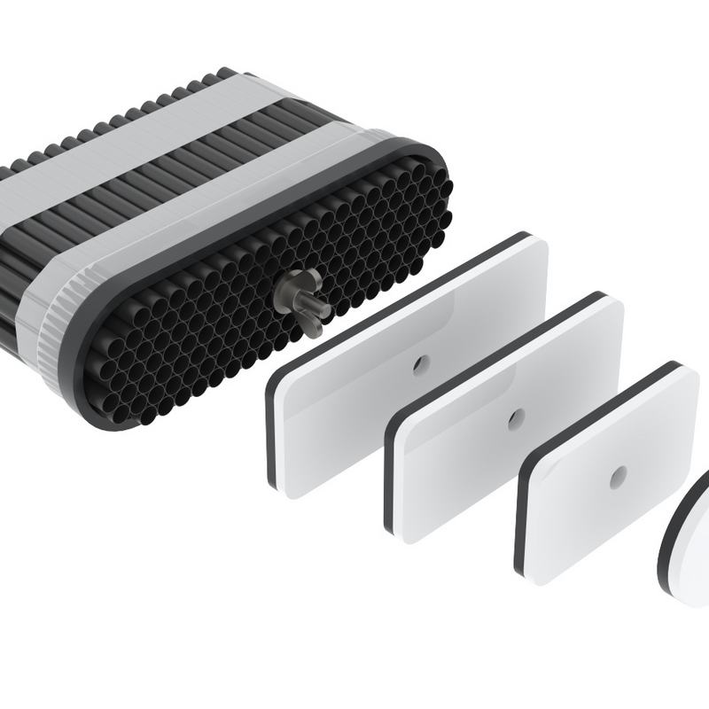 Cut-Out Zehnder ComfoSet Comfortable indoor ventilation Angled view