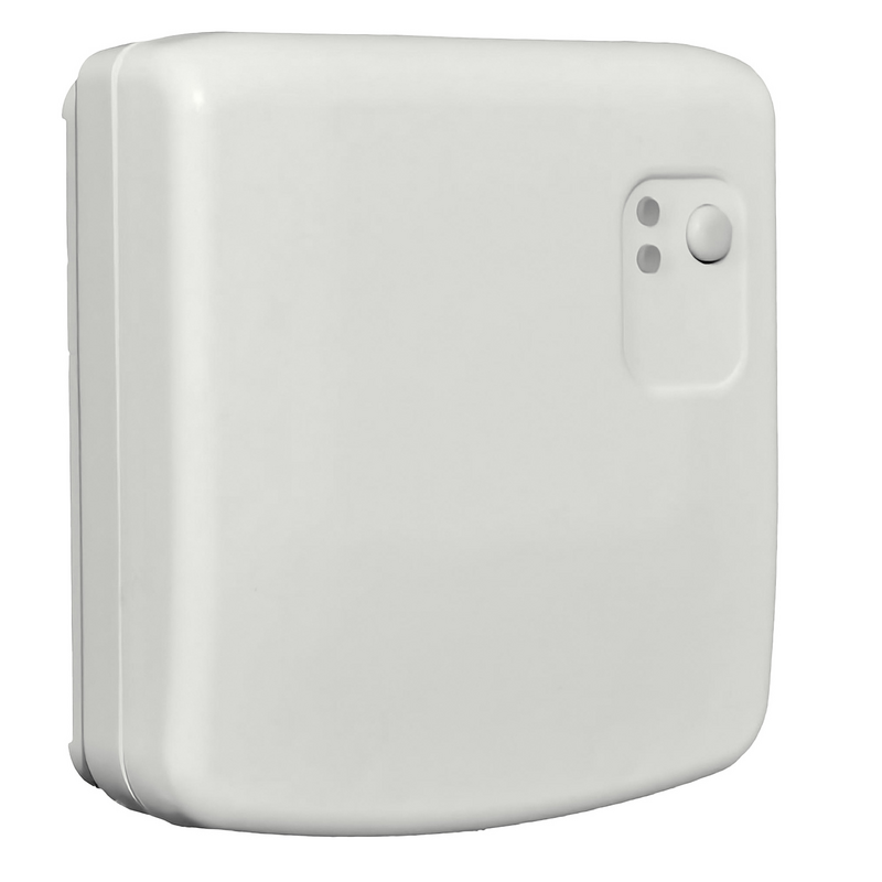 Cut-Out Zehnder EVO Connectivity Device Comfortable indoor ventilation Angled view