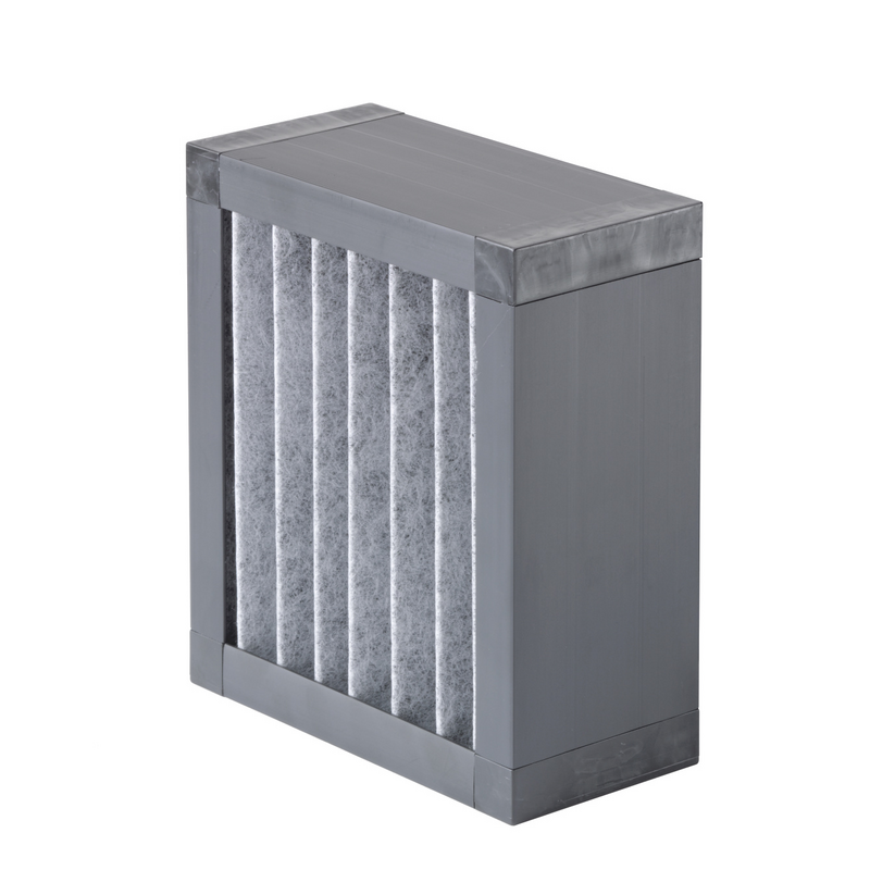 Cut-Out Zehnder ComfoWell Filter Comfortable indoor ventilation Side view