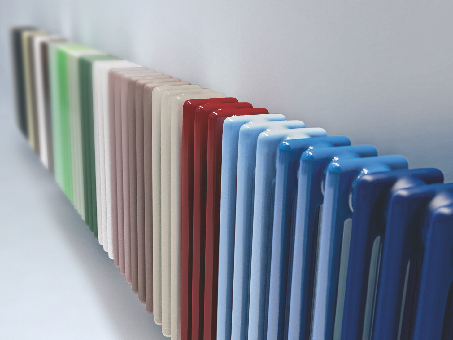 Zehnder-RAD-Charleston-New Colour World  Zehnder Charleston Decorative radiator Angled view