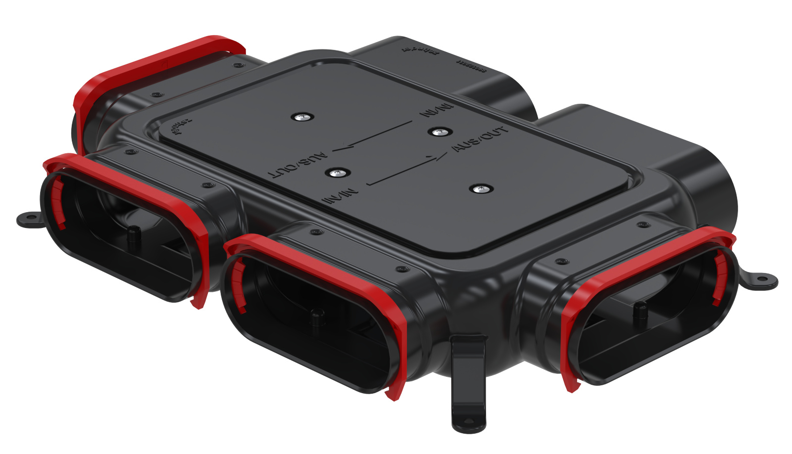 Rendering Zehnder ComfoCube flat 51 Comfortable indoor ventilation Angled view