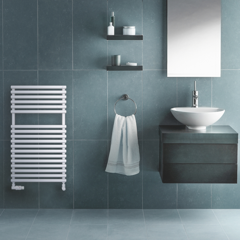 Rendering Ovida Bow Decorative radiator Front view