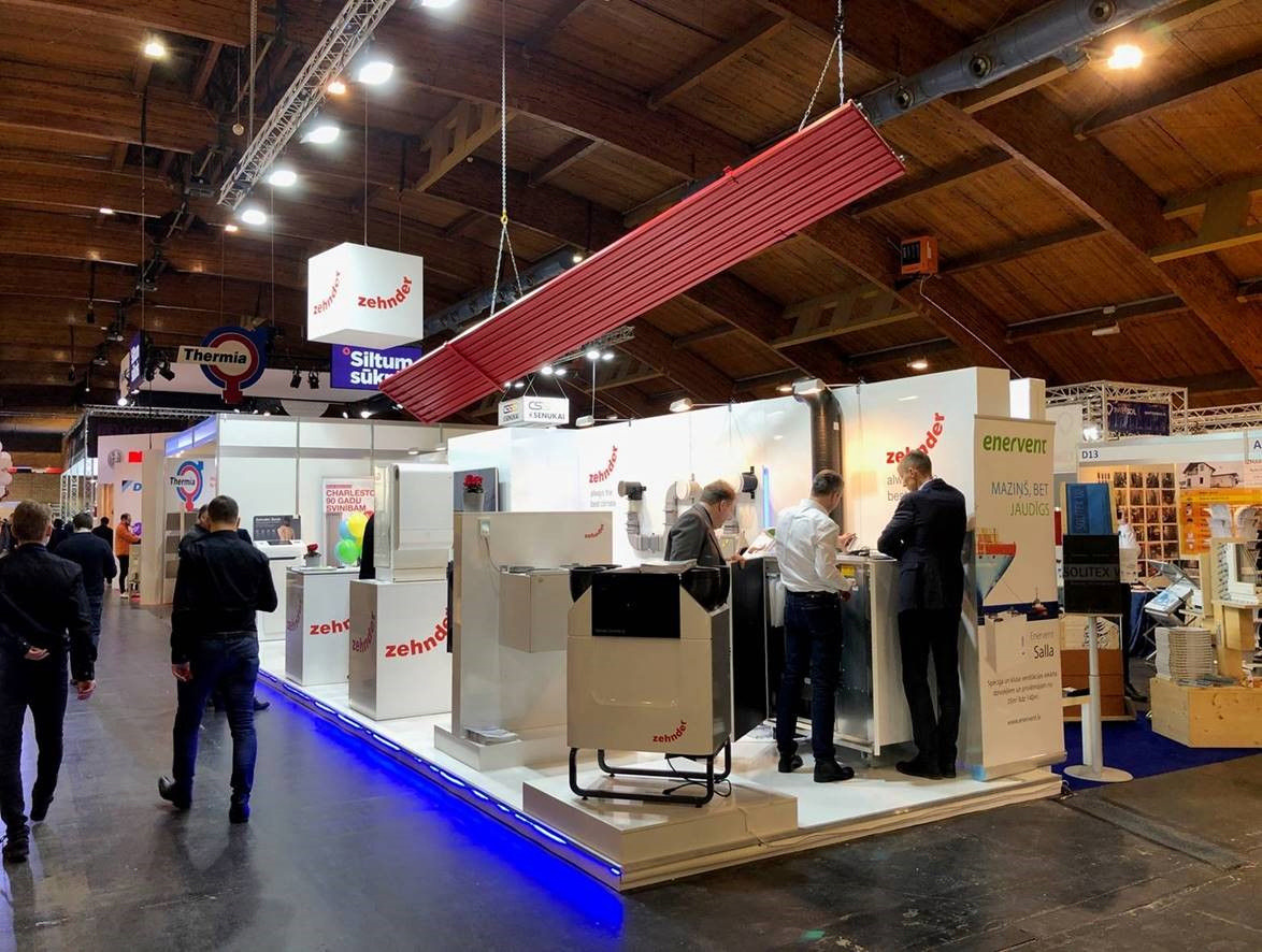 Photograph Zehnder ZFP Heating and cooling ceiling system 