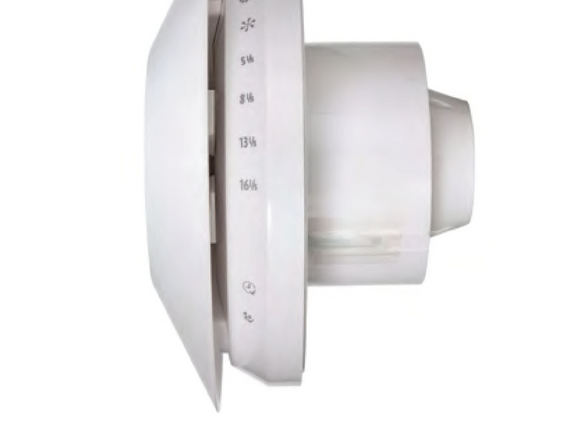 Cut-Out Comfortable indoor ventilation Side view