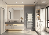 Zehnder_RAD_Subway-EL_IHC_Trafficgray_Subway-milieu-bathroom2 SUB-150-060, Subway Light Grey, IHE Traffic Grey, IHE Chrome,