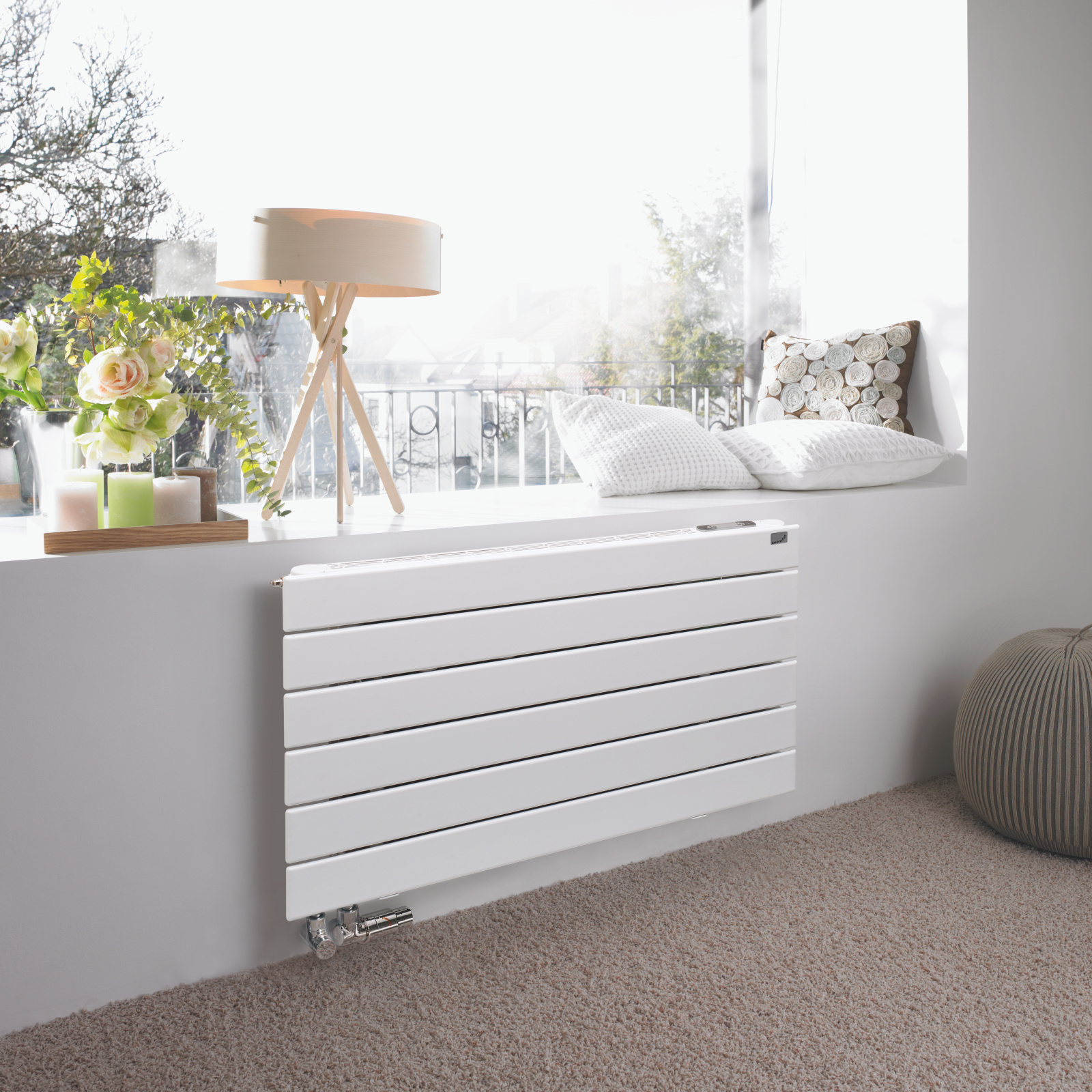 Rendering Zehnder Nova Neo Decorative radiator 