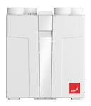 Rendering Zehnder ComfoAir Compact WM Comfortable indoor ventilation Front view