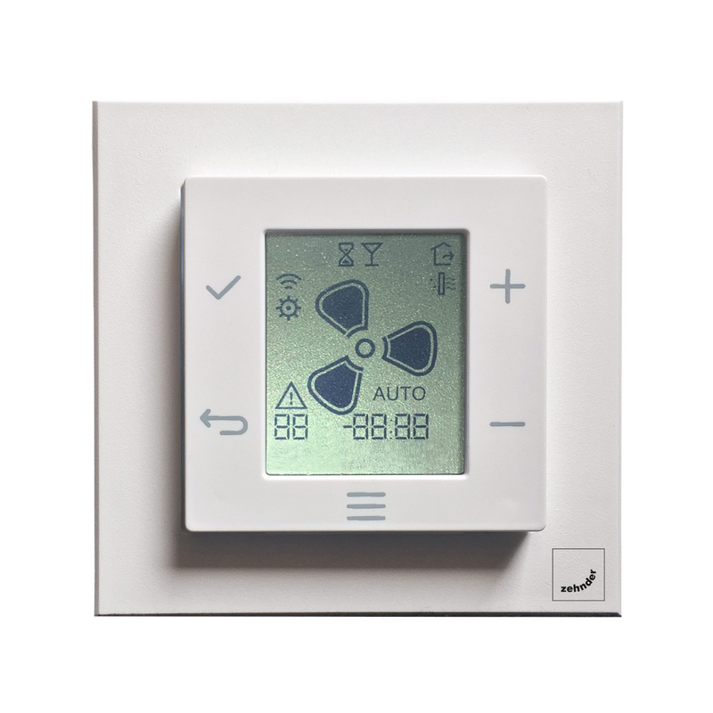 Cut-Out Zehnder EVO Sense Comfortable indoor ventilation 