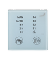 Zehnder_RAD_WIVAR II_control panel model 1_white Cut-Out Janda Bow Decorative radiator Front view