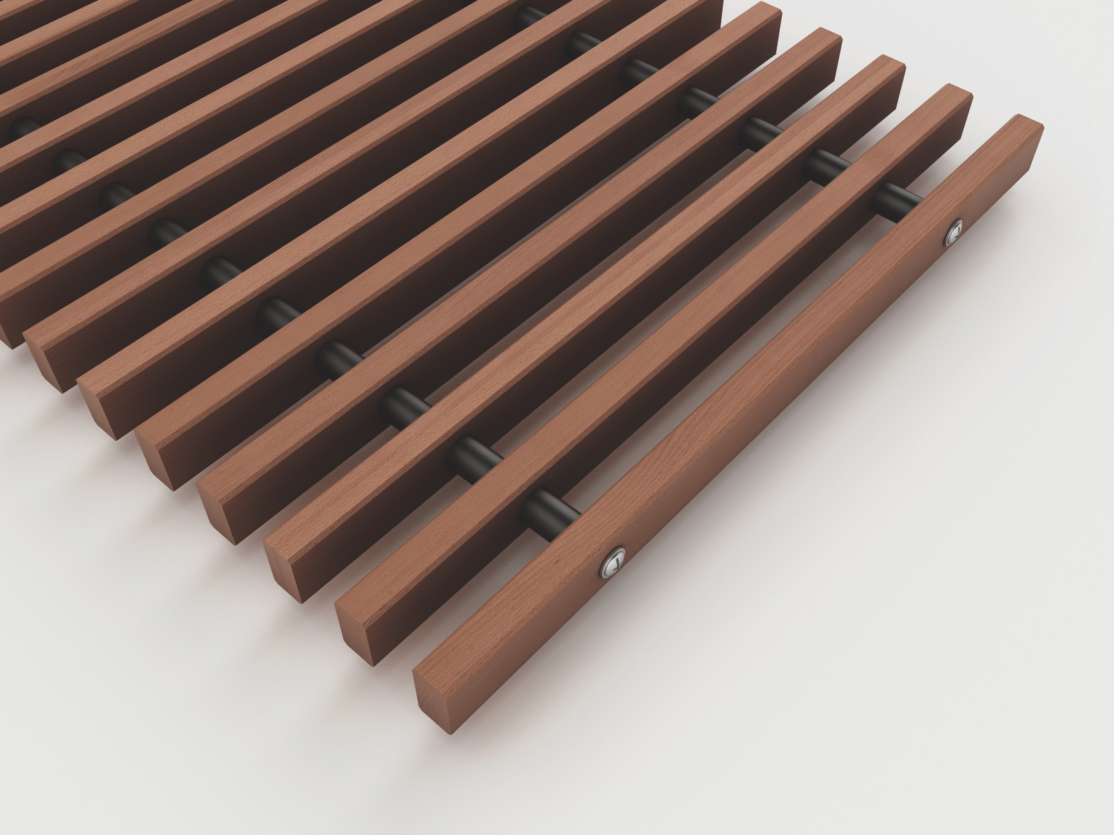 Cut-Out Zehnder Terraline Neo Decorative radiator 3D view