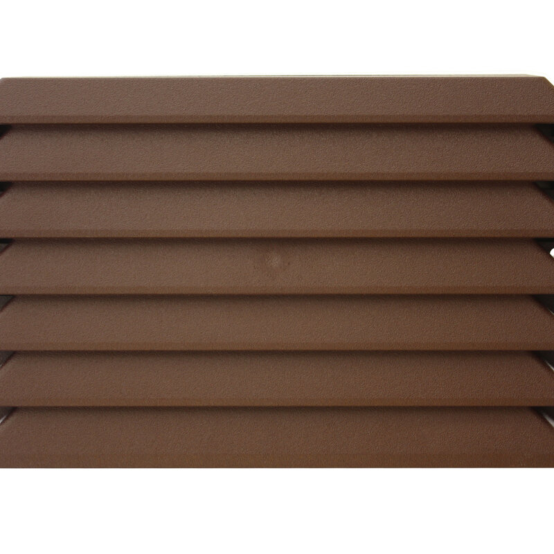 Cut-Out Zehnder Baffle Comfortable indoor ventilation Front view