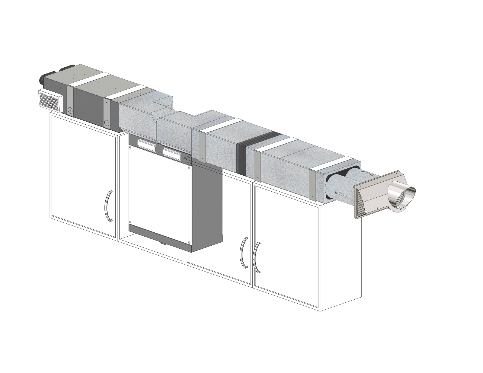 Cut-Out Zehnder ComfoAir 180 Comfortable indoor ventilation 