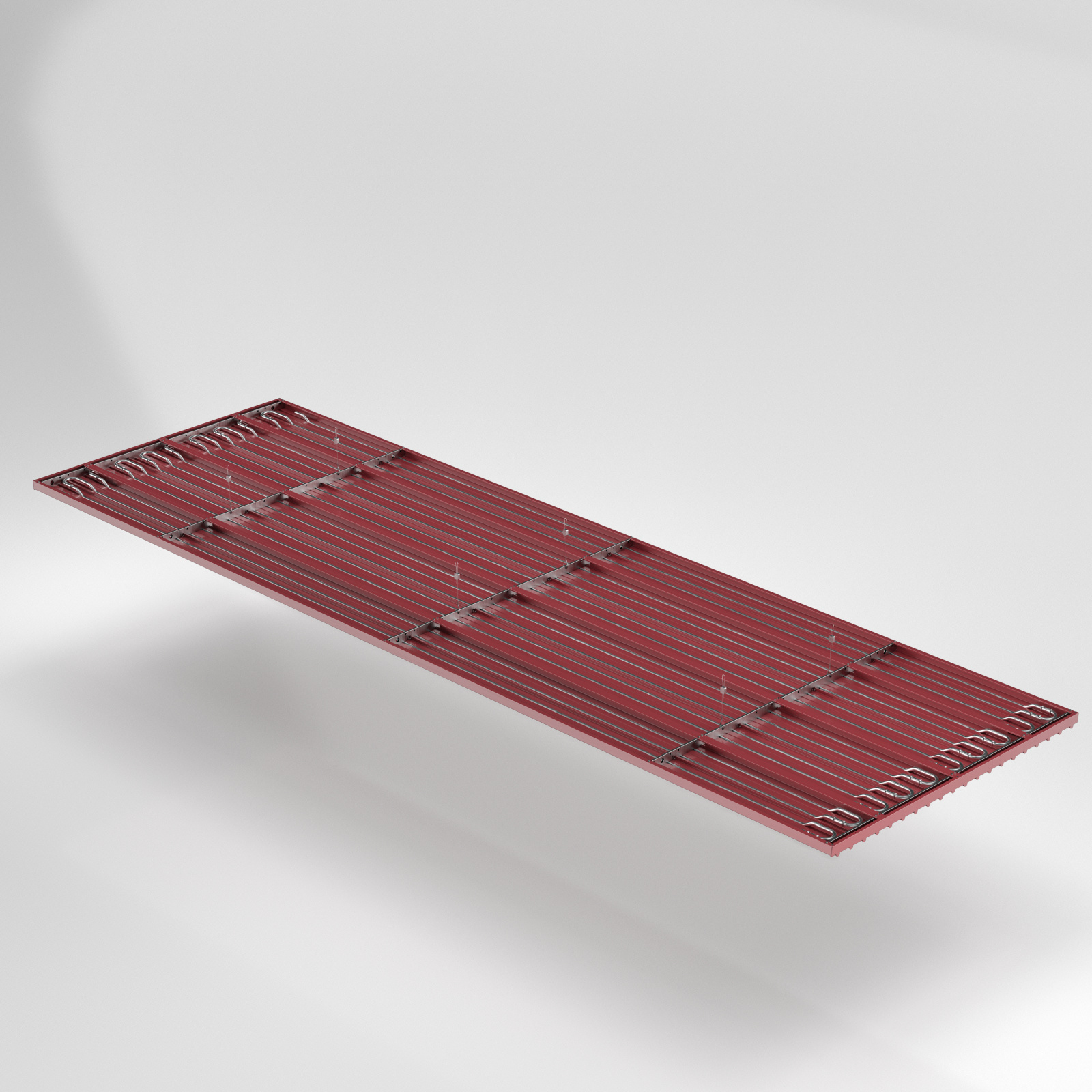 Cut-Out Zehnder ZFP Urban Heating and cooling ceiling system 