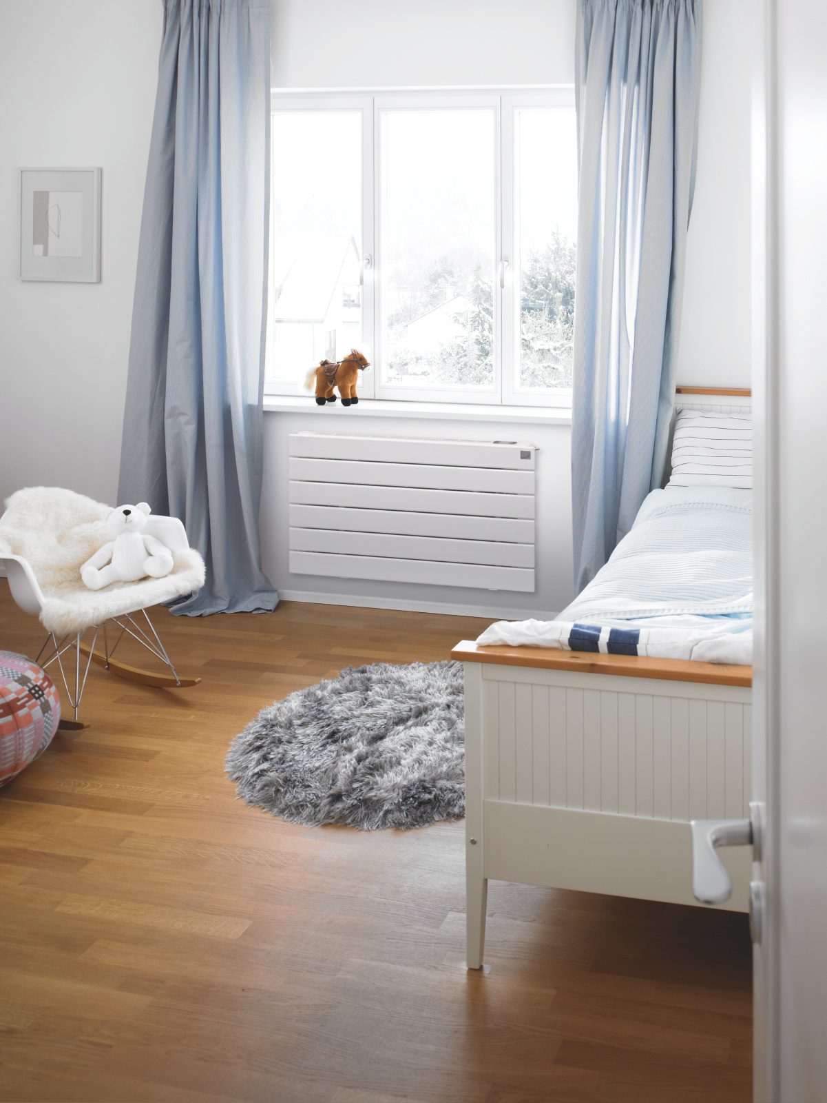 Rendering Zehnder Nova Neo Decorative radiator 