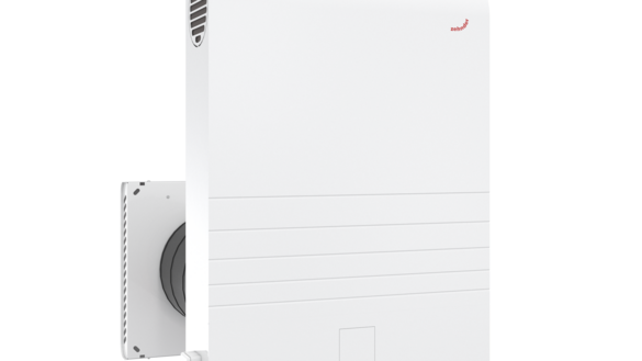 Cut-Out Zehnder ComfoAir 70 Comfortable indoor ventilation Angled view