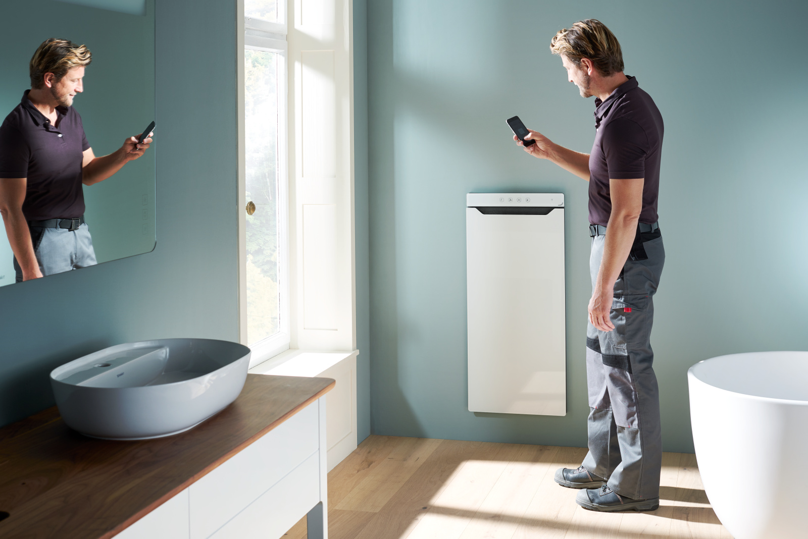 Rendering Zehnder Zenia Decorative radiator 