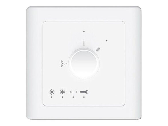 Cut-Out Zehnder ComfoAir Compact WM Comfortable indoor ventilation Front view