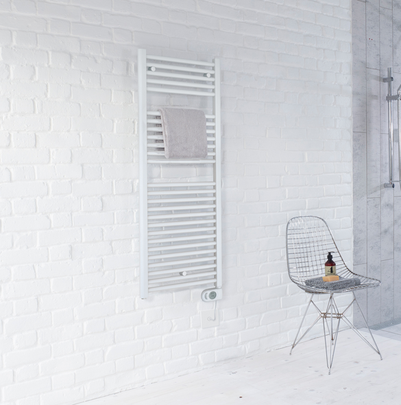 Rendering Zehnder Aura Decorative radiator Front view