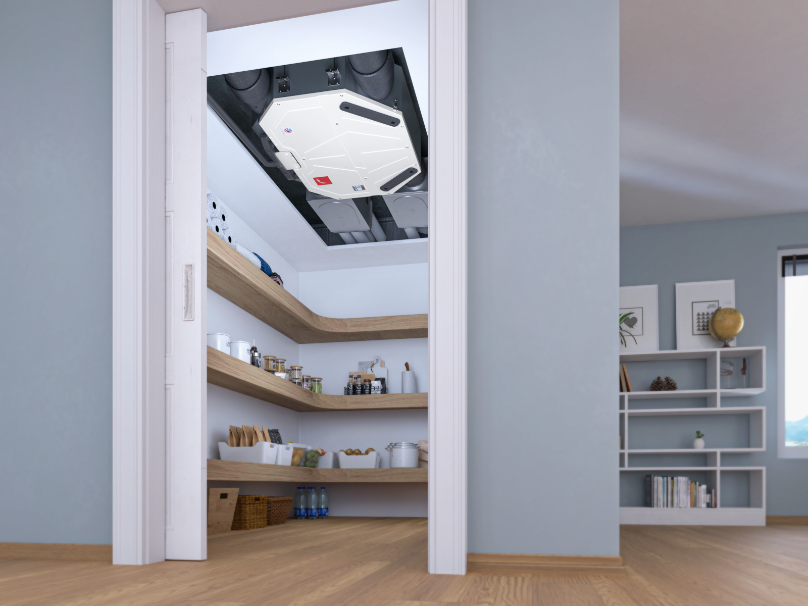 Rendering Comfortable indoor ventilation 