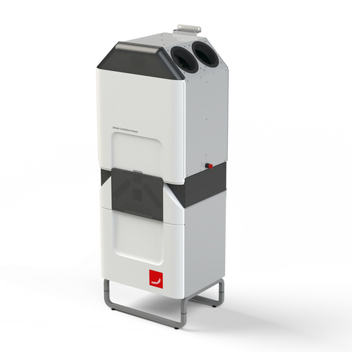 Rendering Zehnder ComfoClime 36 Comfortable indoor ventilation Angled view
