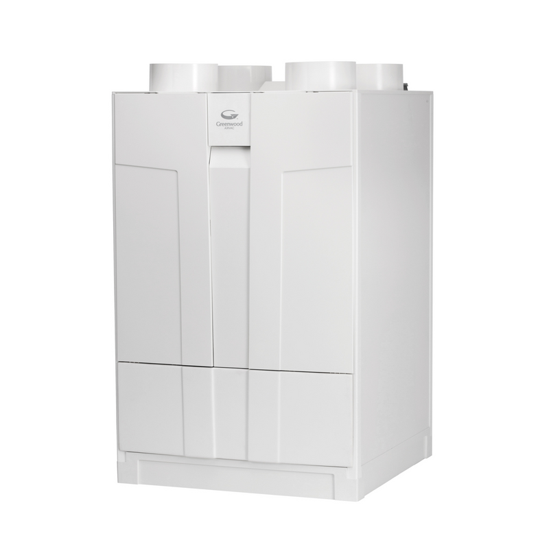 Cut-Out Zehnder ComfoAir 185WM Comfortable indoor ventilation Front view