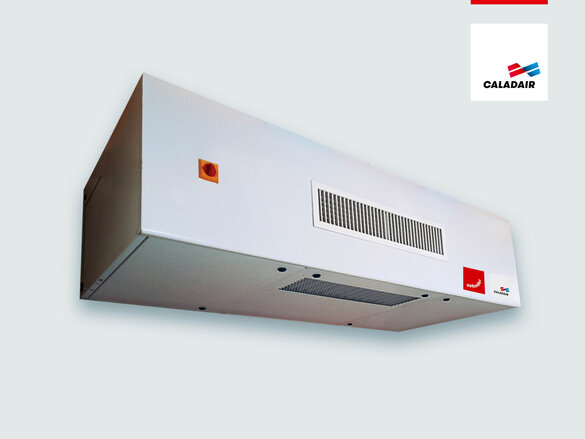 Cut-Out Zehnder Eversky Schoolventilation Comfortable indoor ventilation Angled view