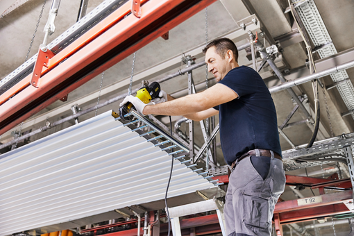 Zehnder-RHC-CP-ZFP-installation-Montage-02 Photograph Zehnder ZFP Heating and cooling ceilings