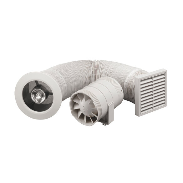 Cut-Out Comfortable indoor ventilation 3D view