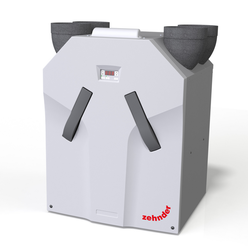 Cut-Out Zehnder ComfoAir 350 Comfortable indoor ventilation Front view