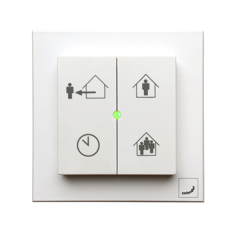 Cut-Out Zehnder EVO Switch Comfortable indoor ventilation 