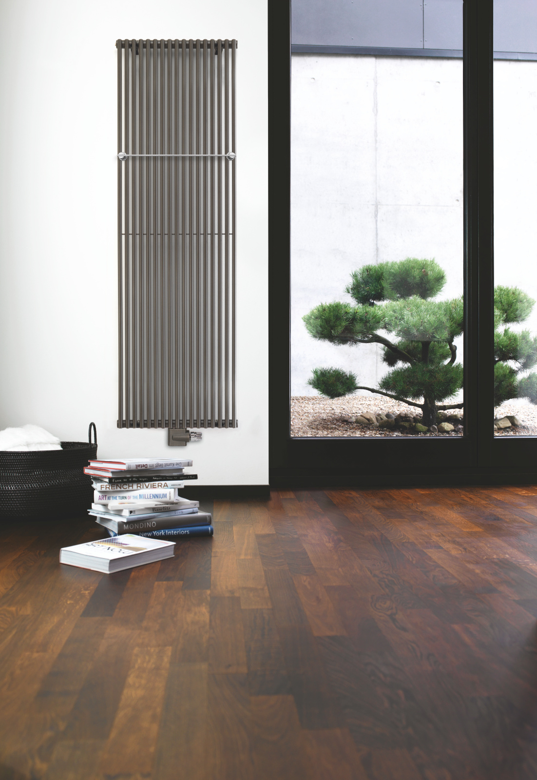 Rendering Zehnder Kleo Decorative radiator Front view