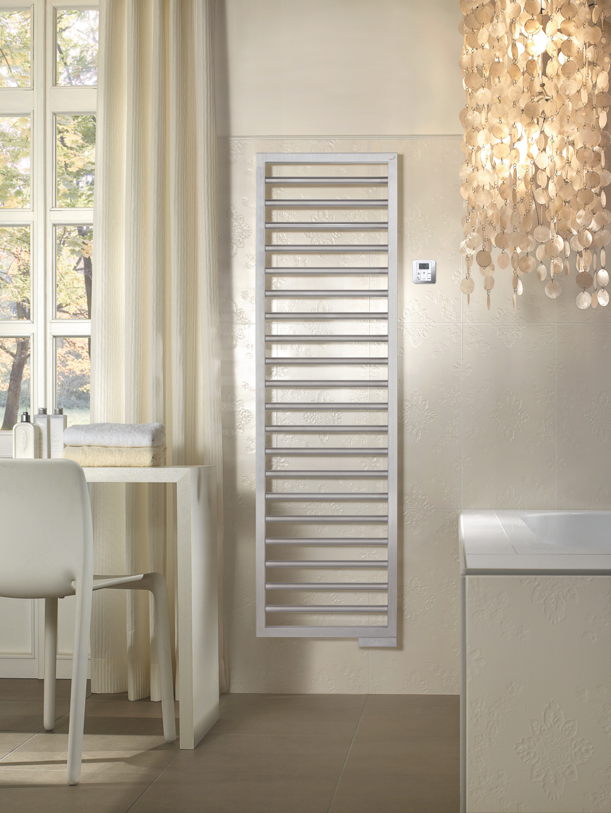 Rendering Zehnder Subway Decorative radiator Front view