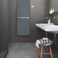 Rendering Zehnder Folio Belt Decorative radiator Front view