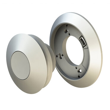 Cut-Out Zehnder Unity CV2.1HT Comfortable indoor ventilation Angled view