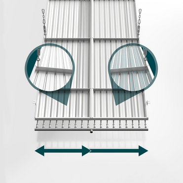 Cut-Out Zehnder ZFP Heating and cooling ceiling system 