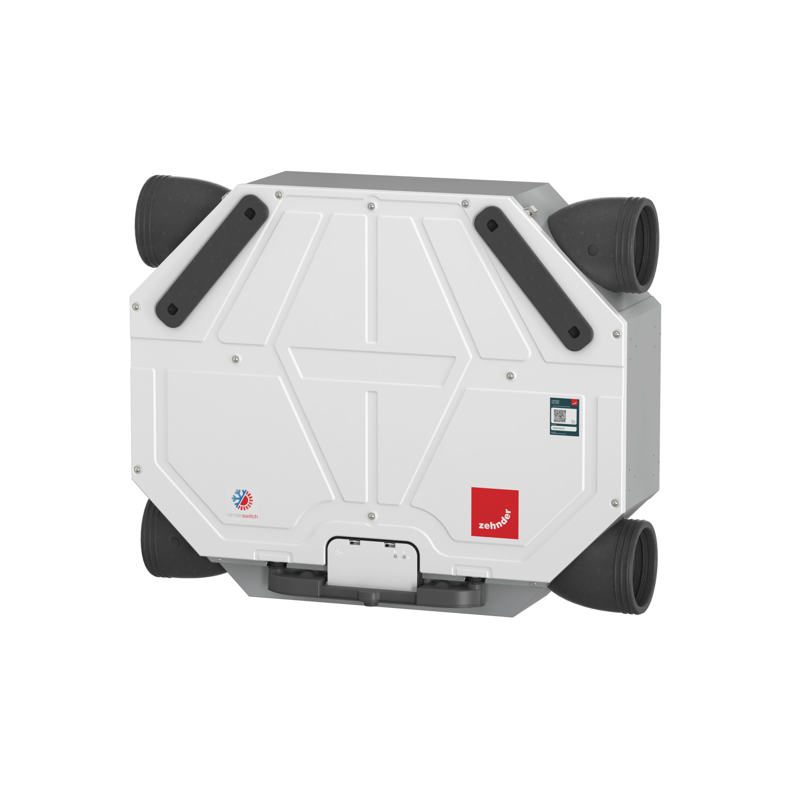 Cut-Out Comfortable indoor ventilation Angled view