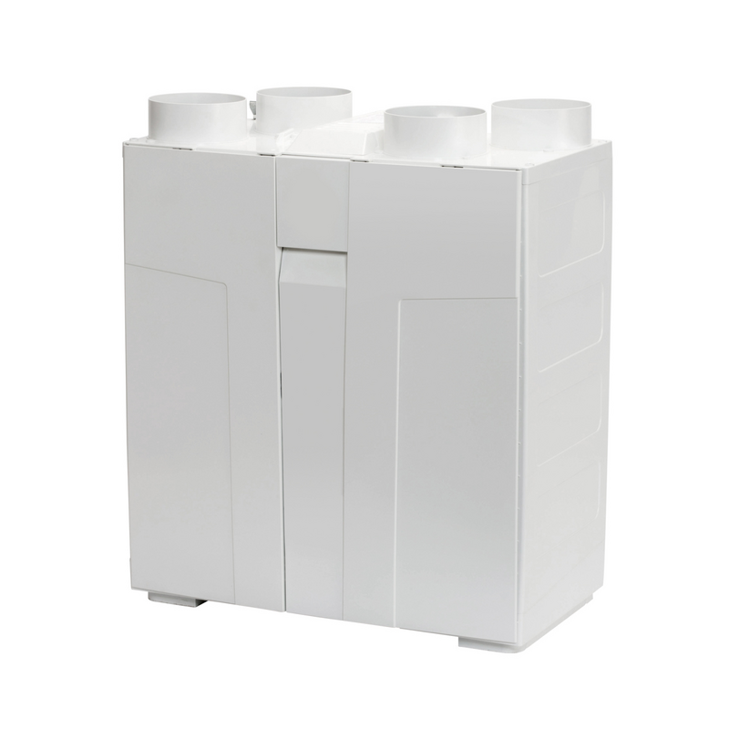 Cut-Out Zehnder ComfoAir 155WM Comfortable indoor ventilation Angled view