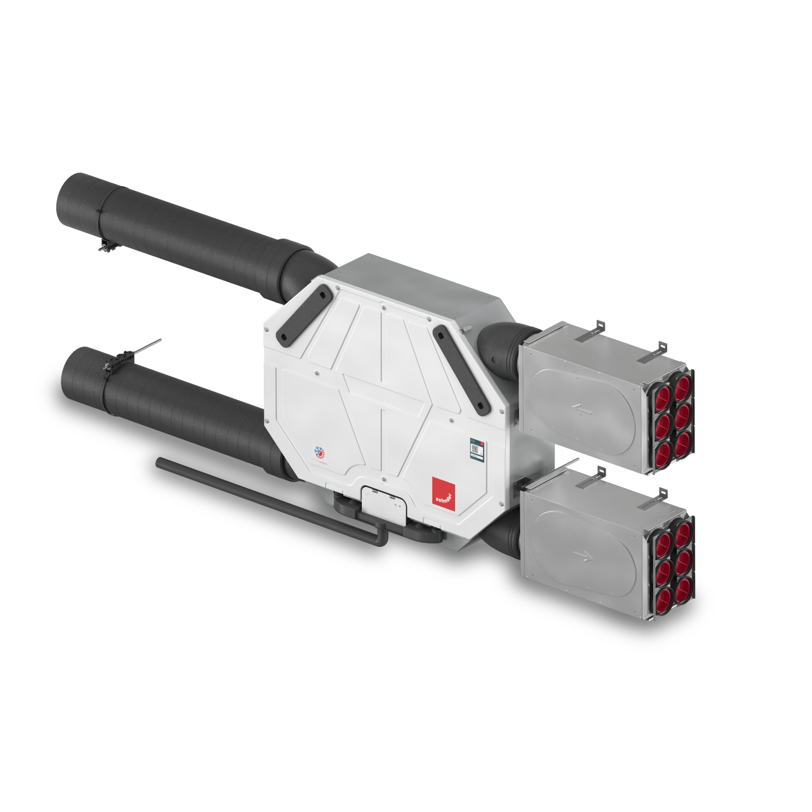 Cut-Out Comfortable indoor ventilation Angled view