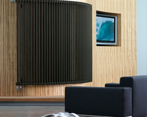 Rendering Zehnder Test Decorative radiator Front view