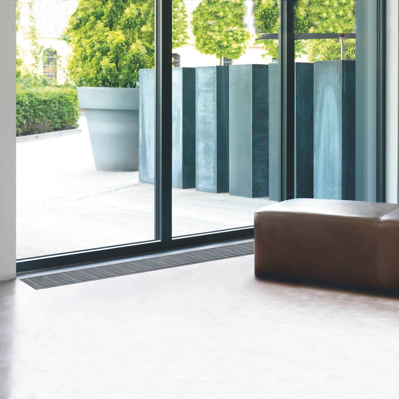 Zehnder_RAD_Terraline-Fresh-MX_window facade_print+web Rendering Zehnder Terraline Fresh Decorative radiator Top view