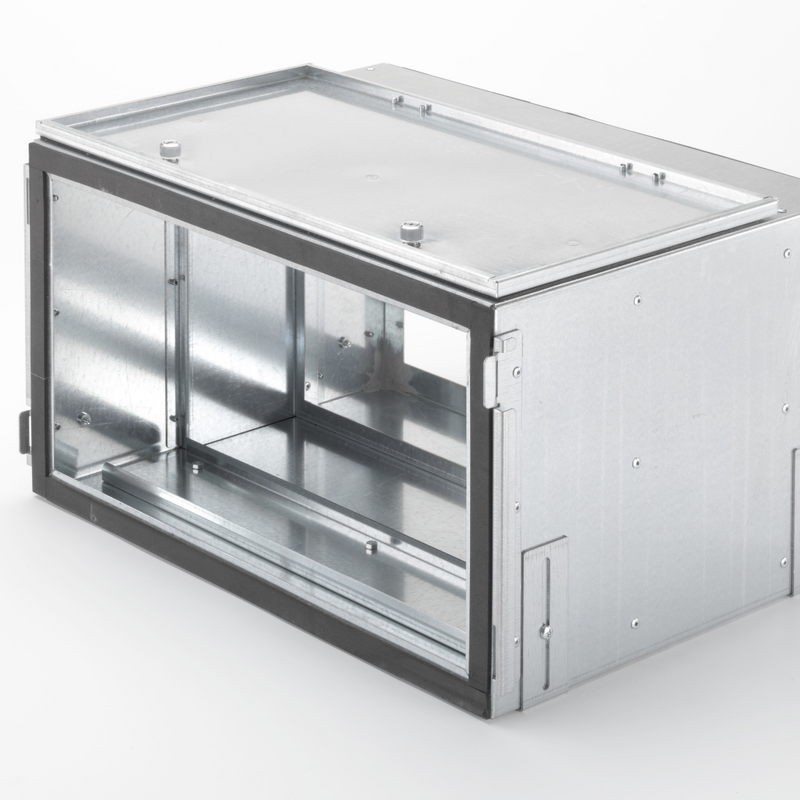 Rendering Zehnder ComfoWell Filter box Comfortable indoor ventilation 3D view