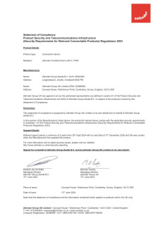 Zehnder_CSY_ComfoConnect-LAN-C_PSTI Declaration-June 2024_UK-en